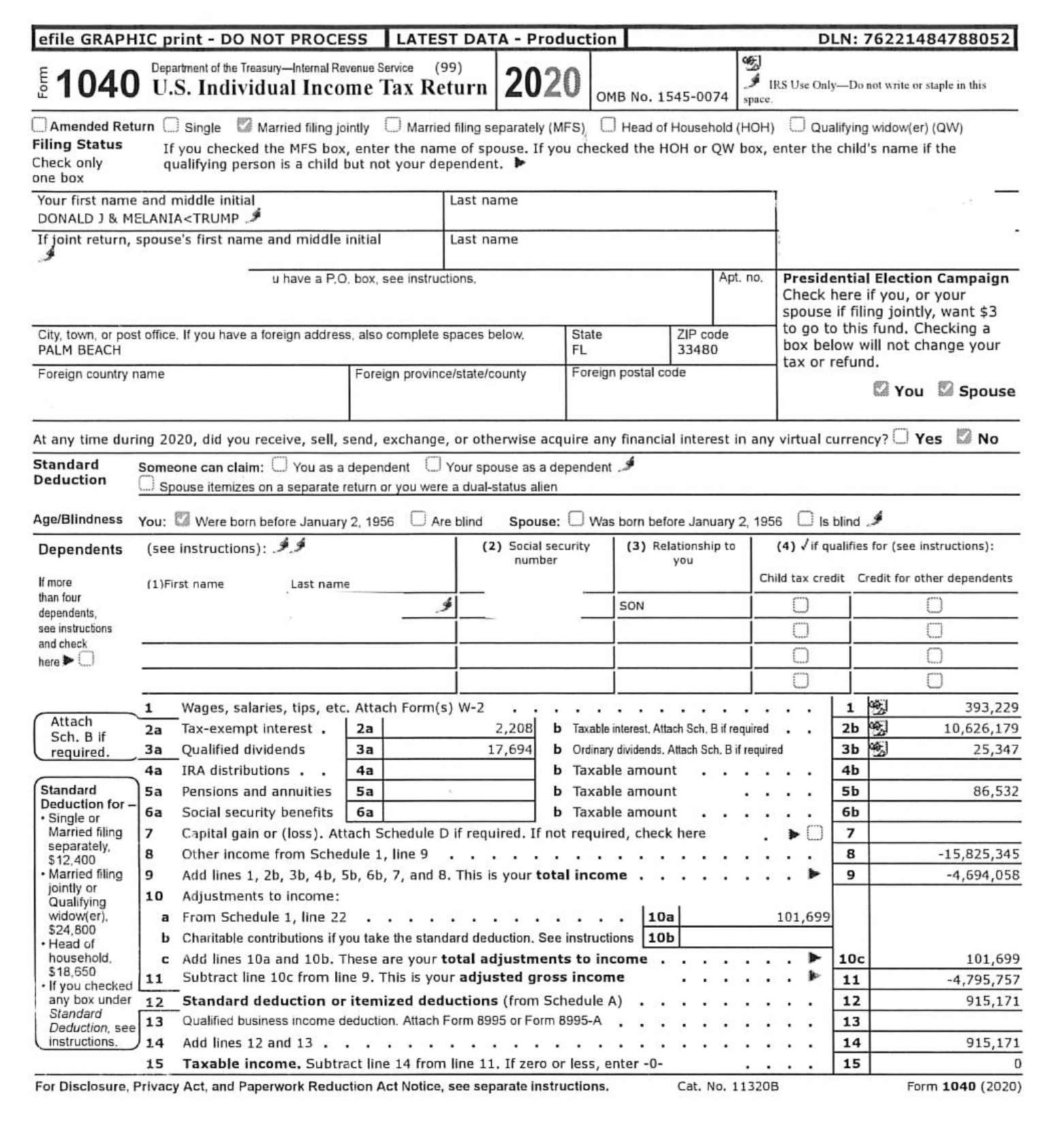特朗普的报税单有多少秘密？多年纳税“0”美元，他是真有钱吗？(图6)